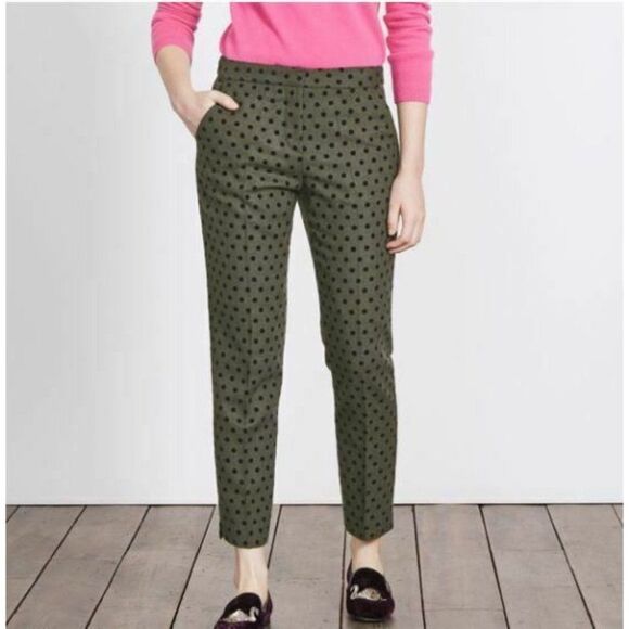 Boden Green and Blue Cropped Ankle Pants - Picture 2 of 9